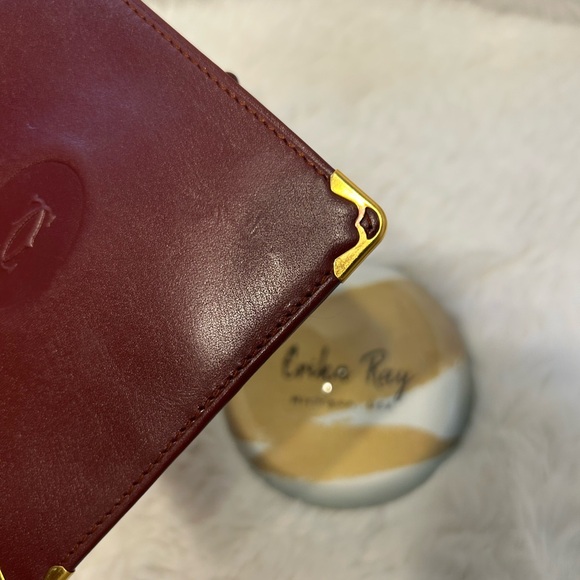 Cartier Burgundy Bifold Wallet - Picture 11 of 12